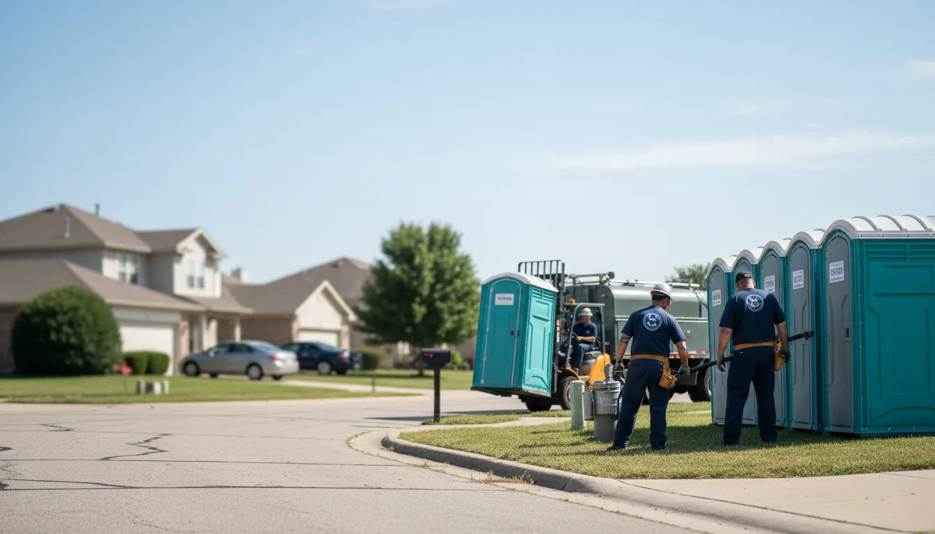 Porta Potty Rental in Neosho Falls, KS near me